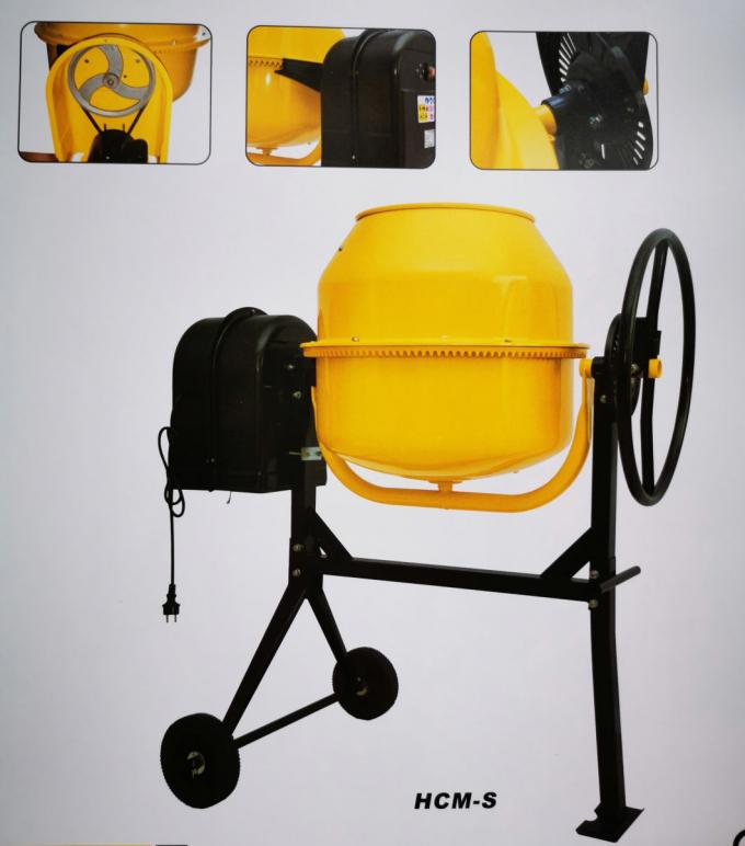Mini Portable Cement Mixing Drum Type Mixer Electric Concrete Mixer