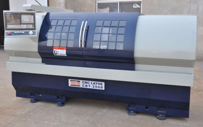 ISO 9001 Hardway токарного станка металла Cnc плоской кровати 400mm поворачивая по горизонтали 1