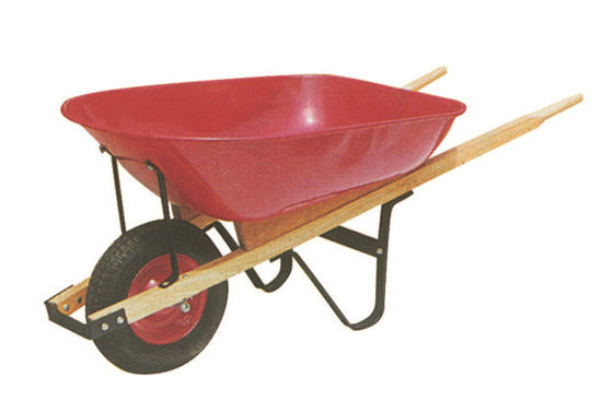 тачка Ft Cu инструментов 150kg 6 тележки сада 540mm с железным каркасом